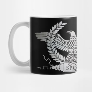 Roman Silver Eagle Mug